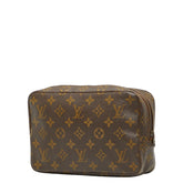 ルイ ヴィトン モノグラム トゥルース トワレット23 セカンドバッグ クラッチバッグ M47524 ブラウン PVC レザー レディース LOUIS VUITTON 【中古】